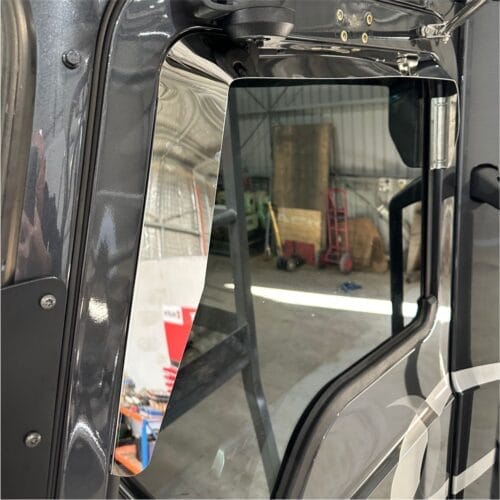 Stainless Steel Door Window Weather Shield To Suit Mack Anthem