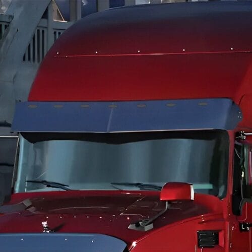 Stainless Steel Sun Visor 12 Inch To Suit Mack Anthem Sleeper - Image 2