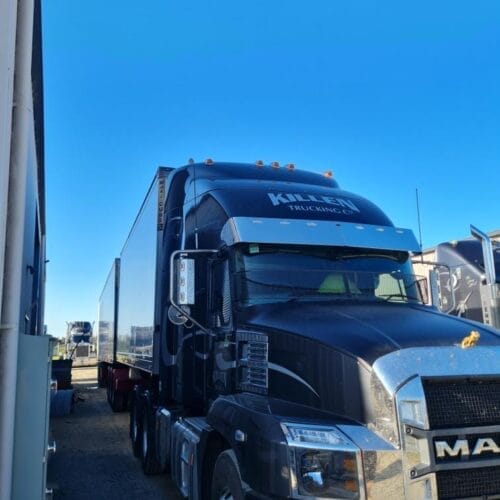 Stainless Steel Sun Visor 12 Inch To Suit Mack Anthem Sleeper - Image 3