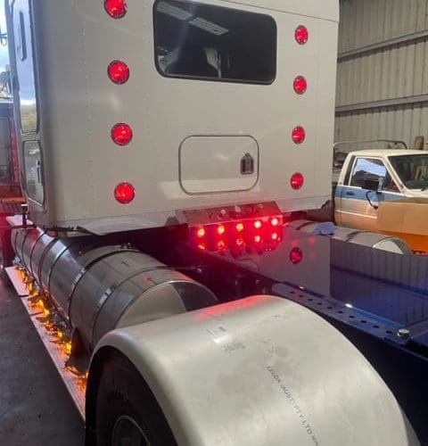 Stainless Steel Airline Box  Red Torpedo LED 1.2MM - Image 2