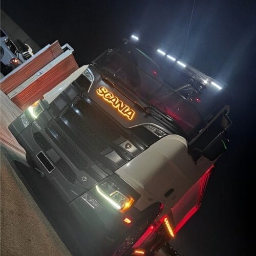 LED Backlight Grill Badge to Suit Scania - Image 7