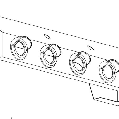 Stainless Steel Airline Box  Red Torpedo LED 1.2MM - Image 3