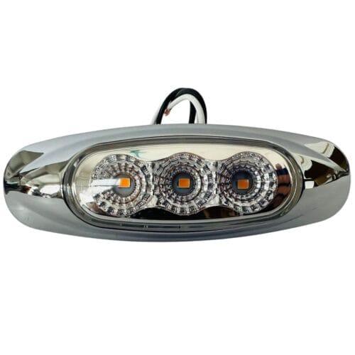 LED Light Clear/Amber MR3 Multi-Volt