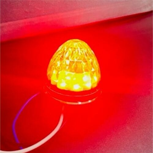 LED Light Torpedo Clear/Red/Blue - Image 2