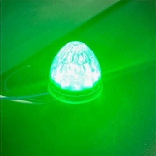 LED Light Torpedo Clear/Red/Green - Image 3