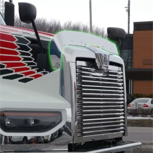 Stainless Steel Bug Deflector To Suit Western Star 49X