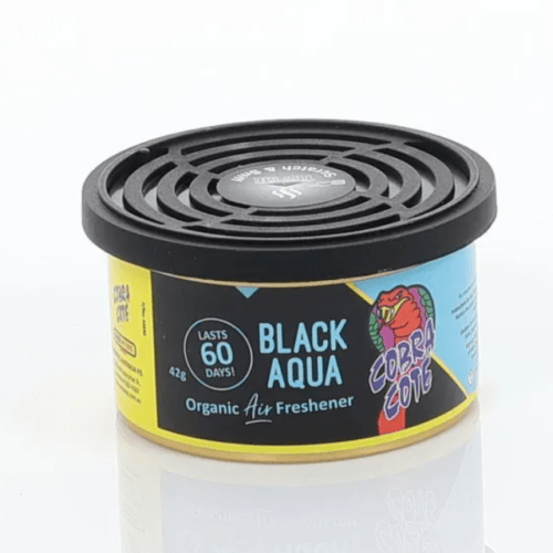Cobra Cote Organic Air Freshener - Black Aqua Scent 42g