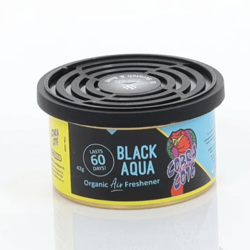 Cobra Cote Organic Air Freshener - Black Aqua Scent 42g - Image 1