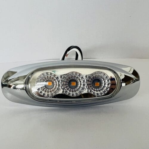 LED Light Clear/Amber MR3 Multi-Volt - Image 3
