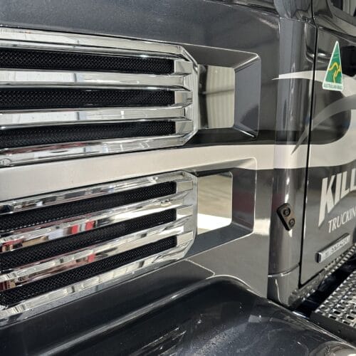 Stainless Steel Air Intake Covers To Suit Mack Anthem - Image 3