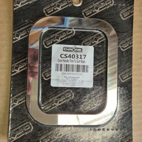 Stainless Steel Door Handle Trim Pair To Suit Mack - Image 1