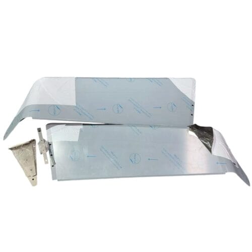 Stainless Steel Sun Visor 13 Inch To Suit Kenworth T610 Mid Roof Sleeper - Image 1