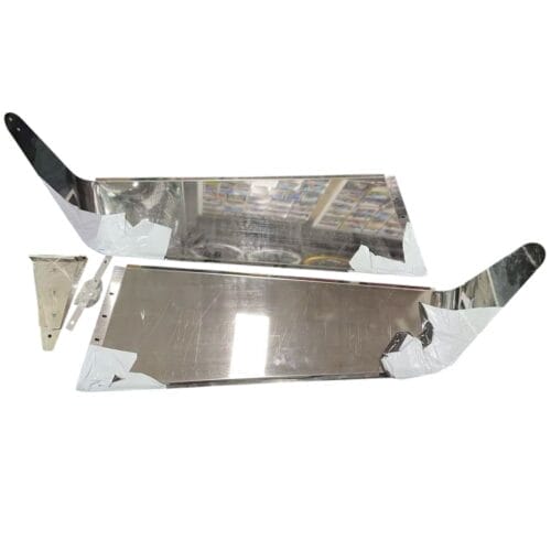 Stainless Steel Sun Visor 13 Inch To Suit Kenworth T610 Mid Roof Sleeper - Image 3