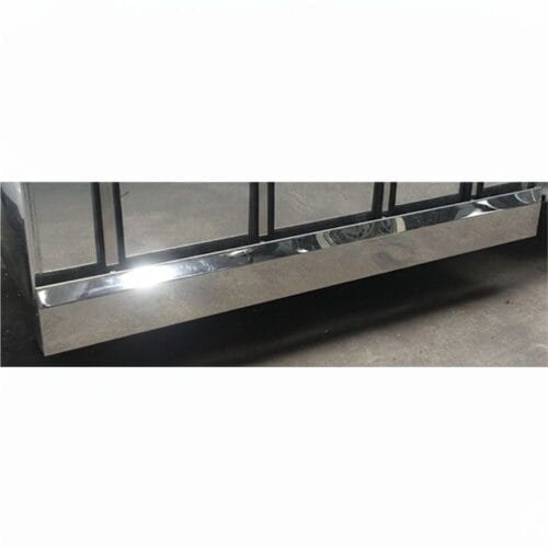 Stainless Steel Tank Skirt Round End Cap 1525mm Single To Suit Freightliner/Kenworth/Iveco - Image 1