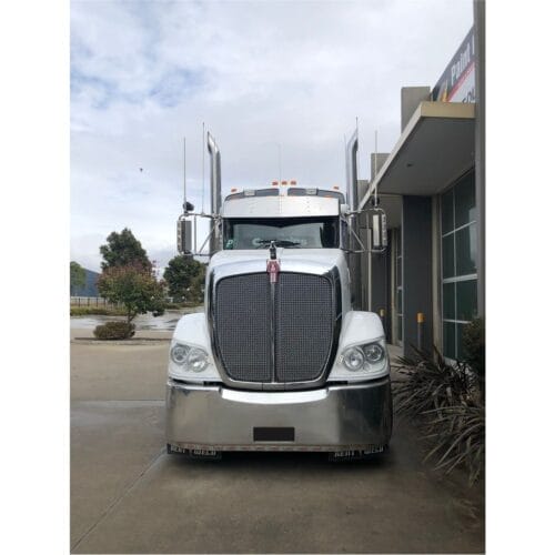 Stainless Steel Sun Visor 14 Inch To Suit Kenworth T408/T409/T604/T608/T609/T904/T908/T909 - Image 2