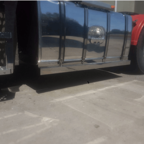 Stainless Steel Tank Skirt J Bracket 1660mm Single To Suit Freightliner/Kenworth/Iveco/Western Star - Image 3