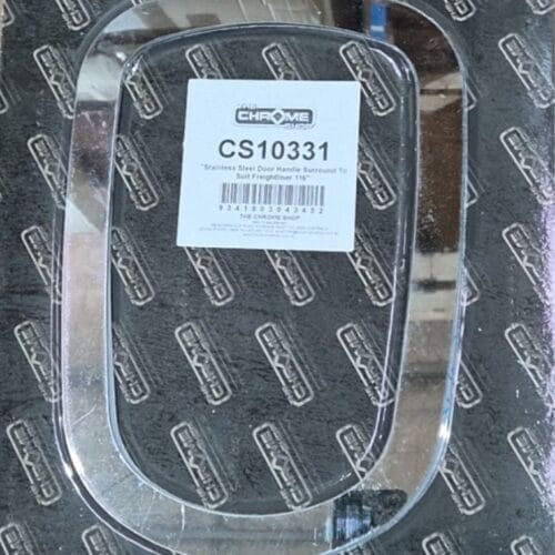 Stainless Steel Door Handle Surround To Suit Freightliner 116