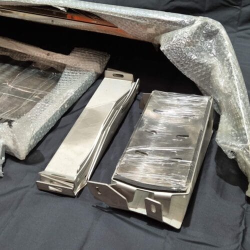 Stainless Steel Sun Visor 14 Inch To Suit Kenworth K220 - Image 2