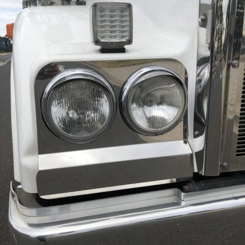 Stainless Steel Headlight Backings Long To Suit Kenworth SAR T404 & Early T409 - Image 3
