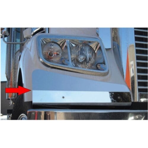 Stainless Steel Headlight Panels To Suit Freightliner Coronado
