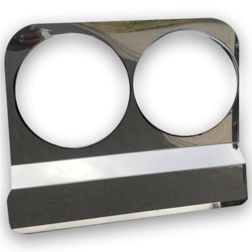 Stainless Steel Headlight Backings Long To Suit Kenworth SAR T404 & Early T409 - Image 1