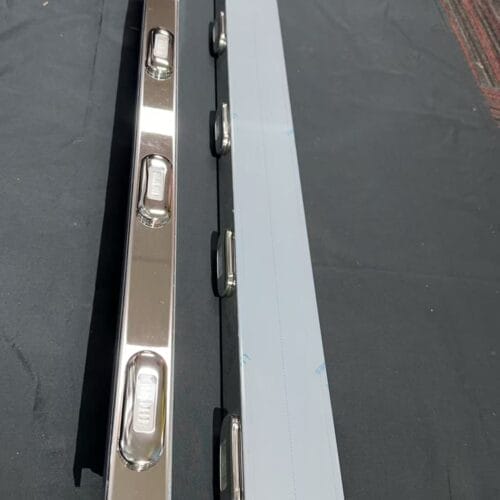 Stainless Steel Wing Extensions 2280mm To Suit Kenworth T610 & T610 SAR  24 LED - Image 2