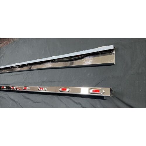 Stainless Steel Wing Extensions 2280mm To Suit Kenworth T610 & T610 SAR 24 LED - Image 1