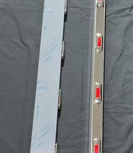 Stainless Steel Wing Extensions 2280mm To Suit Kenworth T610 & T610 SAR  24 LED - Image 3