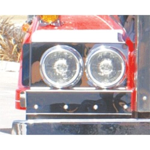 Stainless Steel Headlight Backings Long Pair To Suit Western Star 4800 2007 Onward Side Indicator - Image 1
