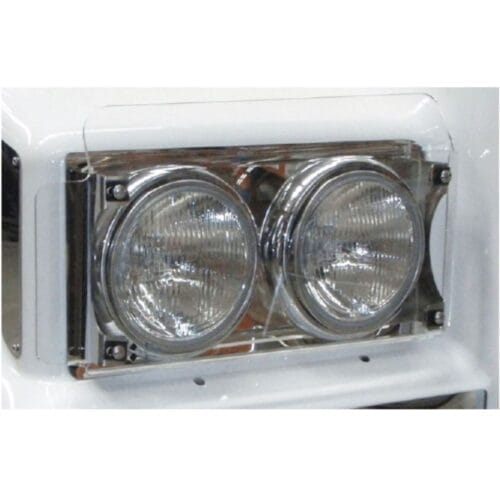 Stainless Steel Headlight Backings Short Pair To Suit Western Star 4800 2008 Onward - Image 1