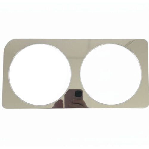 Stainless Steel Headlight Backings Short Pair To Suit Western Star 4800 2008 Onward - Image 2