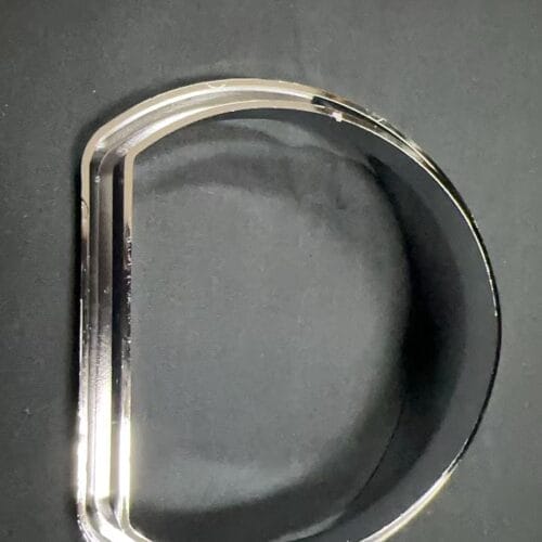 Gauge Cover Speedo/Tacho Visor Chrome To Suit Kenworth - Image 2