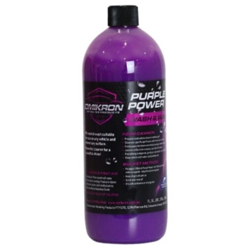 Purple Power Wash & Wax 1L