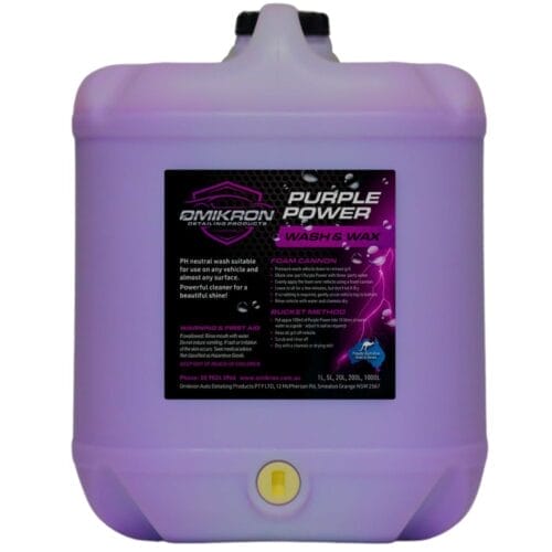 Purple Power Wash & Wax 20L - Image 1