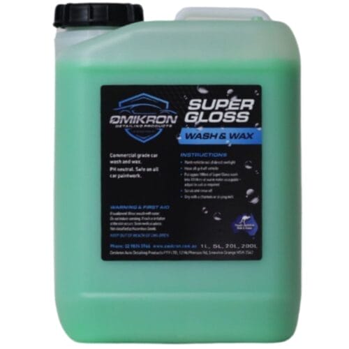 Super Gloss Wash & Wax 5L
