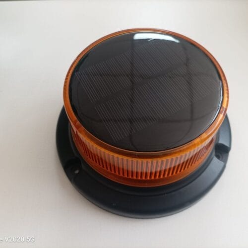 LED  Multi Volt Amber Magnetic Flashing Light