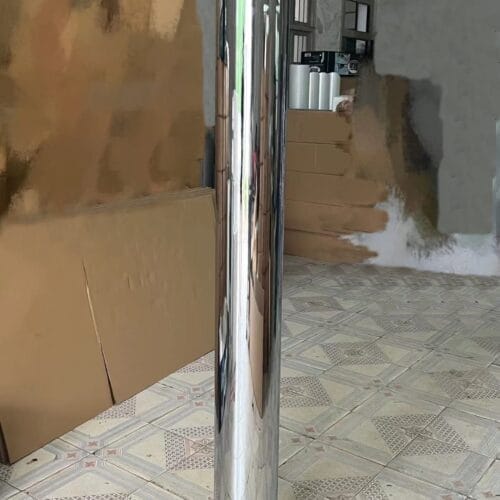 Chrome Stainless Stack 5 to 7 Inch 4 Foot Straight - Image 4