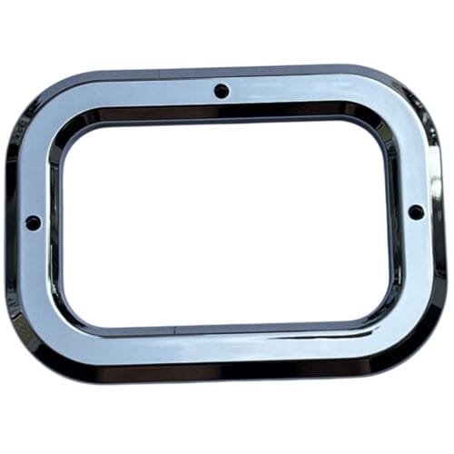 Light Cover Rectangle Chrome - Image 1