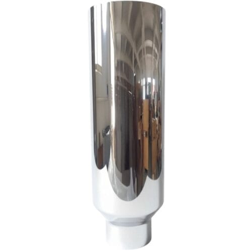 Chrome Stainless Stack 5 to 8 Inch 2 Foot Straight - Image 1