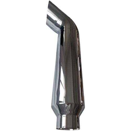 Chrome Stainless Stack 5 To 8 Inch 3 Foot Bull Horn - Image 1