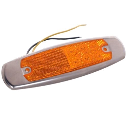 LED 12 Volt Peterbilt Amber Marker LED Light - Image 2