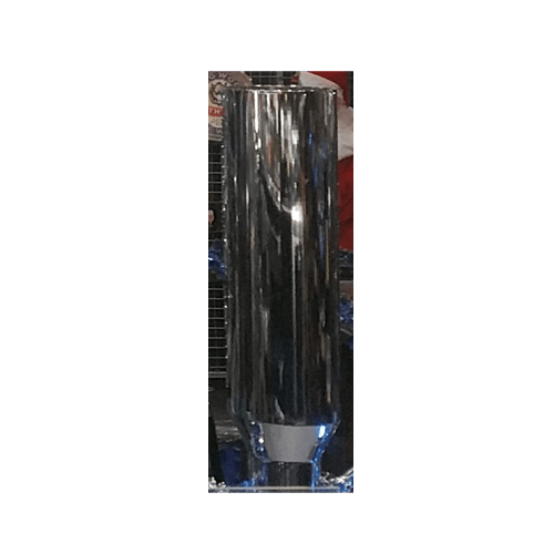 Chrome Stainless Stack 5 to 8 Inch 2 Foot Straight - Image 2