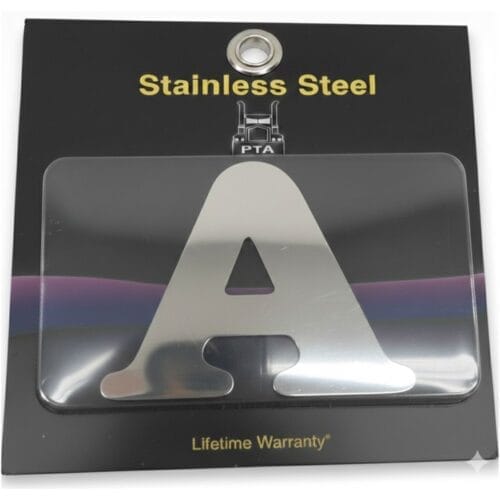 Stainless Steel Letter A - Image 2
