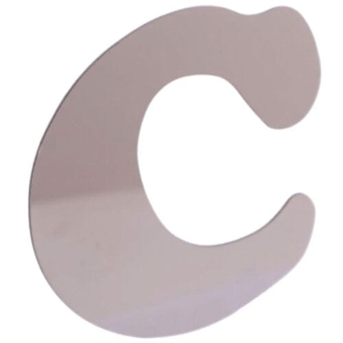 Stainless Steel Letter C