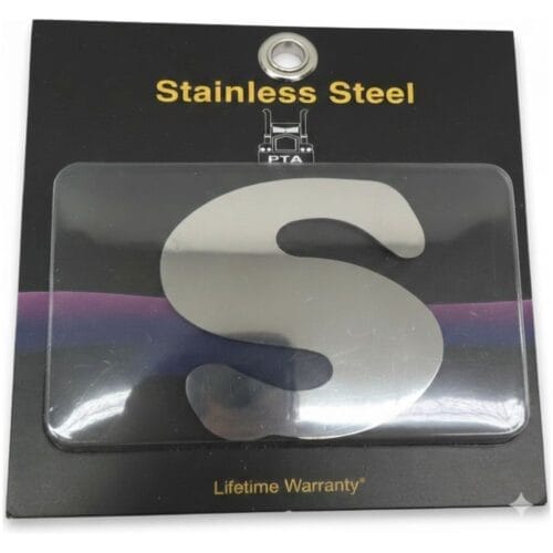 Stainless Steel Letter S - Image 2