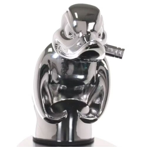 Hood Ornament Duck Chrome