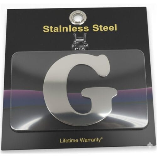 Stainless Steel Letter G - Image 2