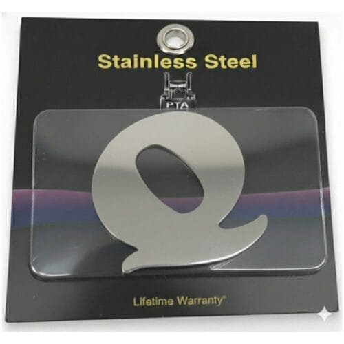 Stainless Steel Letter Q - Image 2