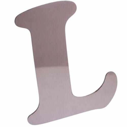 Stainless Steel Letter L - Image 1