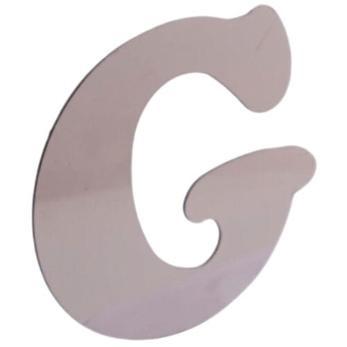 Stainless Steel Letter G